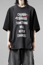 Load image into Gallery viewer, CHANGES exclusive VINTAGE REMAKE SHORT SLEEVE TEE (BLACK #A)
