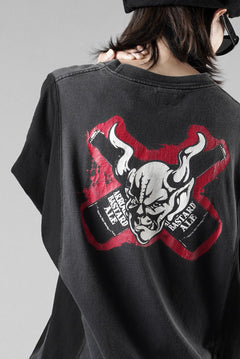 Load image into Gallery viewer, CHANGES exclusive VINTAGE REMAKE SHORT SLEEVE TEE (BLACK #A)
