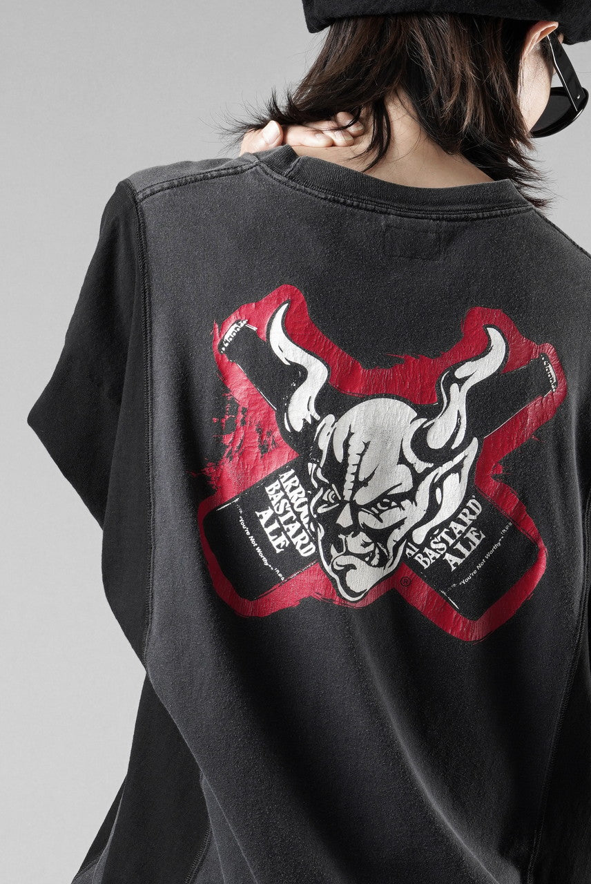 Load image into Gallery viewer, CHANGES exclusive VINTAGE REMAKE SHORT SLEEVE TEE (BLACK #A)