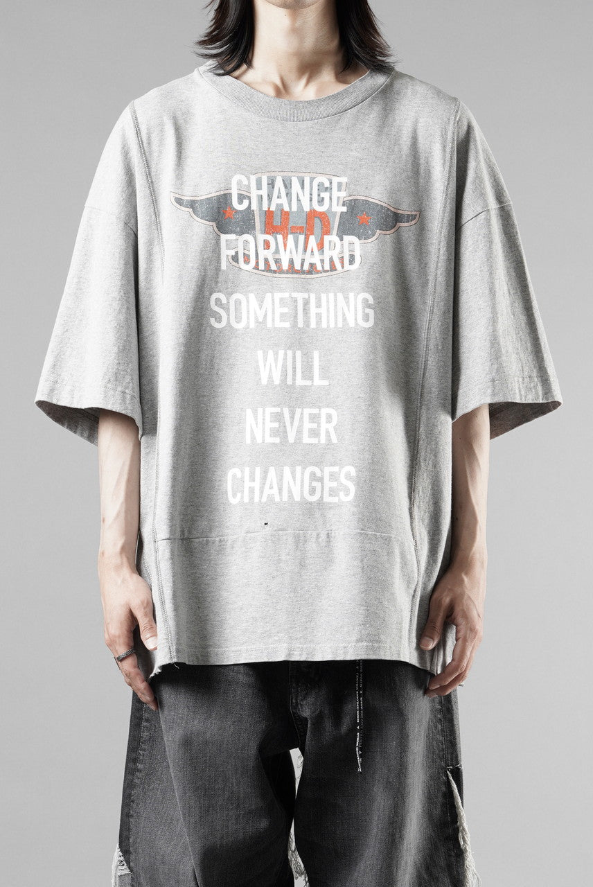 画像をギャラリービューアに読み込む, CHANGES exclusive VINTAGE REMAKE SHORT SLEEVE TEE (GREY #A)