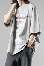 画像をギャラリービューアに読み込む, CHANGES exclusive VINTAGE REMAKE SHORT SLEEVE TEE (GREY #A)