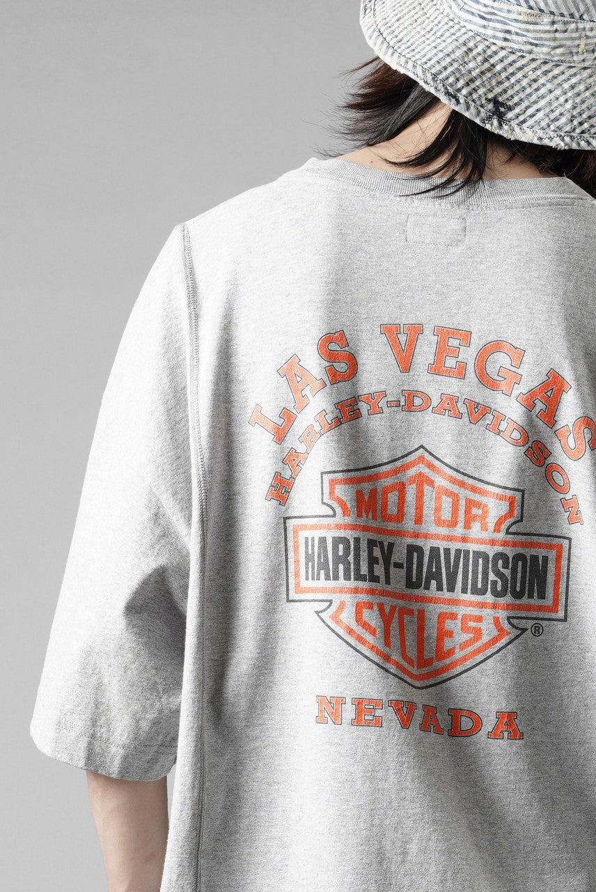 画像をギャラリービューアに読み込む, CHANGES exclusive VINTAGE REMAKE SHORT SLEEVE TEE (GREY #A)