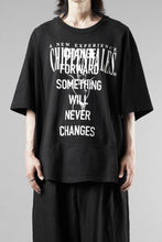 Load image into Gallery viewer, CHANGES exclusive VINTAGE REMAKE SHORT SLEEVE TEE (BLACK #D)
