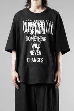 Load image into Gallery viewer, CHANGES exclusive VINTAGE REMAKE SHORT SLEEVE TEE (BLACK #D)