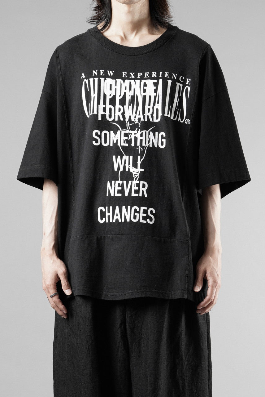 Load image into Gallery viewer, CHANGES exclusive VINTAGE REMAKE SHORT SLEEVE TEE (BLACK #D)