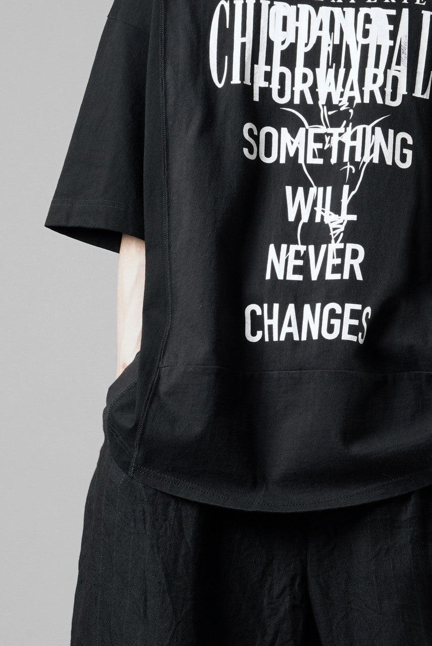 Load image into Gallery viewer, CHANGES exclusive VINTAGE REMAKE SHORT SLEEVE TEE (BLACK #D)