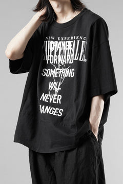 Load image into Gallery viewer, CHANGES exclusive VINTAGE REMAKE SHORT SLEEVE TEE (BLACK #D)