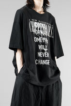 Load image into Gallery viewer, CHANGES exclusive VINTAGE REMAKE SHORT SLEEVE TEE (BLACK #D)