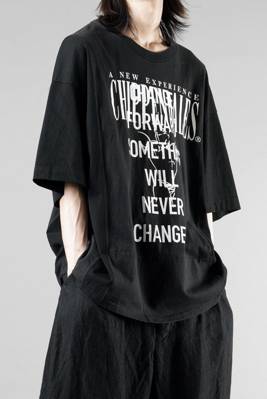 Load image into Gallery viewer, CHANGES exclusive VINTAGE REMAKE SHORT SLEEVE TEE (BLACK #D)