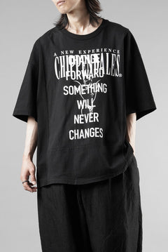 Load image into Gallery viewer, CHANGES exclusive VINTAGE REMAKE SHORT SLEEVE TEE (BLACK #D)