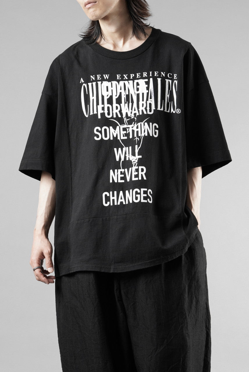 Load image into Gallery viewer, CHANGES exclusive VINTAGE REMAKE SHORT SLEEVE TEE (BLACK #D)