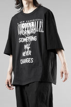 Load image into Gallery viewer, CHANGES exclusive VINTAGE REMAKE SHORT SLEEVE TEE (BLACK #D)