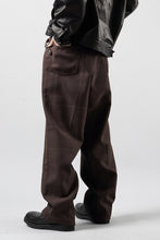 画像をギャラリービューアに読み込む, CHANGES REMAKE CUSTOM STITCH TROUSERS (BROWN)