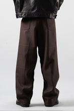画像をギャラリービューアに読み込む, CHANGES REMAKE CUSTOM STITCH TROUSERS (BROWN)