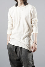 画像をギャラリービューアに読み込む, A.F ARTEFACT DEFORMED STRIPE PATTERN LONG SLEEVE TOPS (CREAM)
