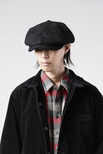画像をギャラリービューアに読み込む, BROWN'S BEACH BBJ-032 WORKER CASQUETTE (BLACK)