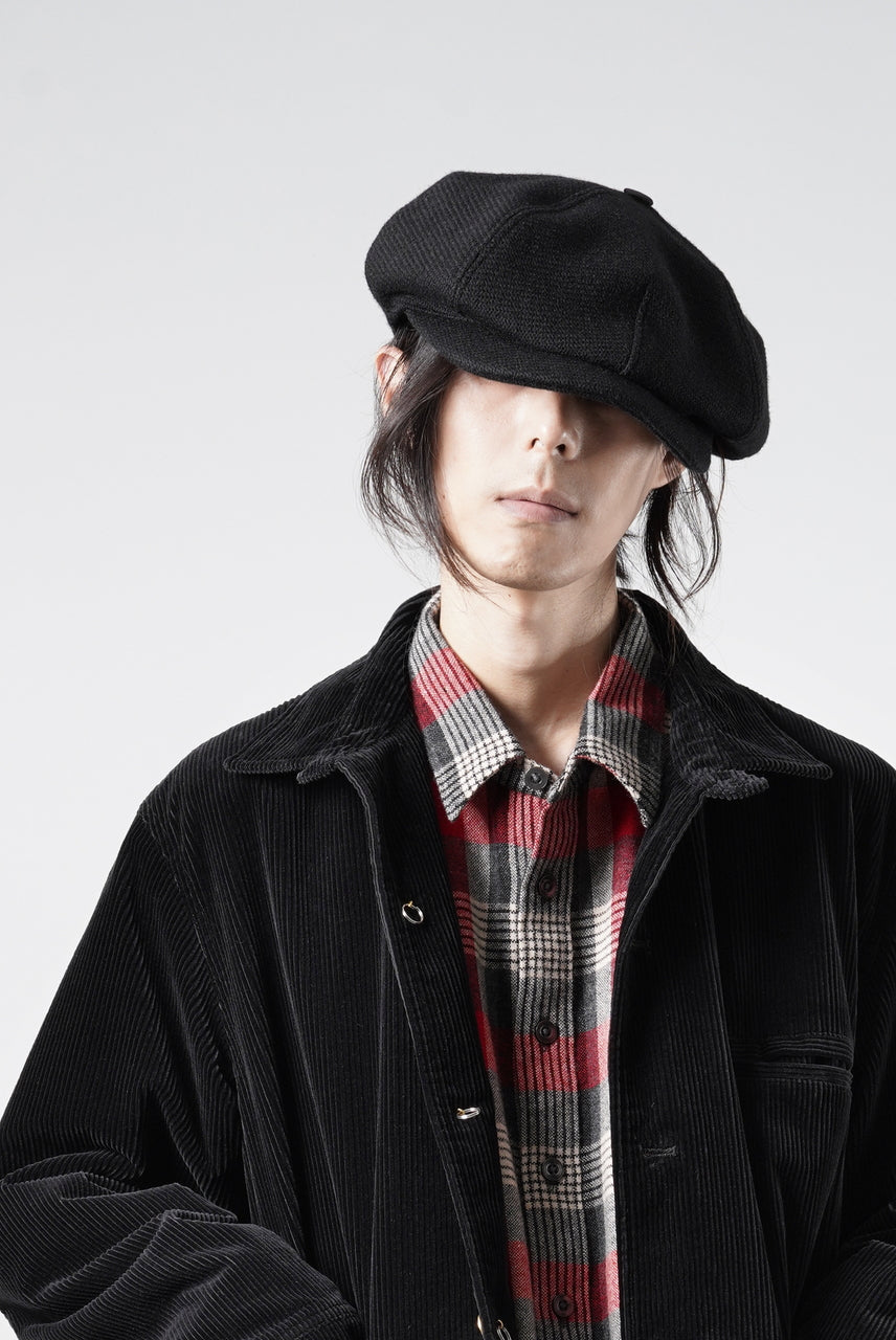 BROWN'S BEACH BBJ-032 WORKER CASQUETTE (BLACK)