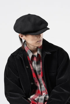 画像をギャラリービューアに読み込む, BROWN'S BEACH BBJ-032 WORKER CASQUETTE (BLACK)
