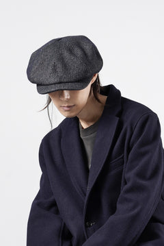 画像をギャラリービューアに読み込む, BROWN'S BEACH BBJ-032 WORKER CASQUETTE (NAVY BLUE)
