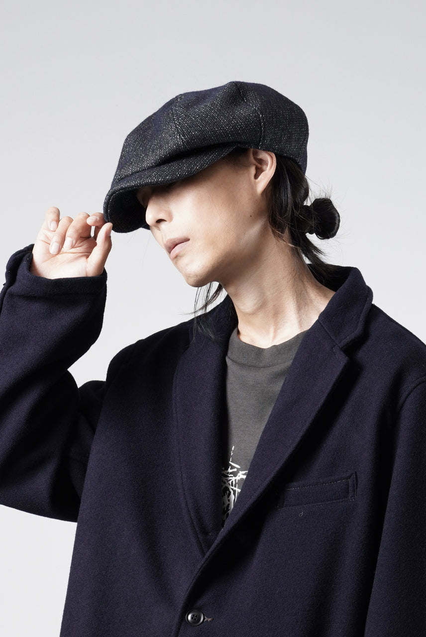 画像をギャラリービューアに読み込む, BROWN'S BEACH BBJ-032 WORKER CASQUETTE (NAVY BLUE)
