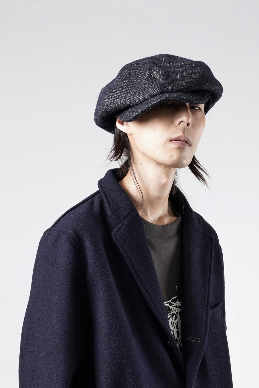 画像をギャラリービューアに読み込む, BROWN'S BEACH BBJ-032 WORKER CASQUETTE (NAVY BLUE)