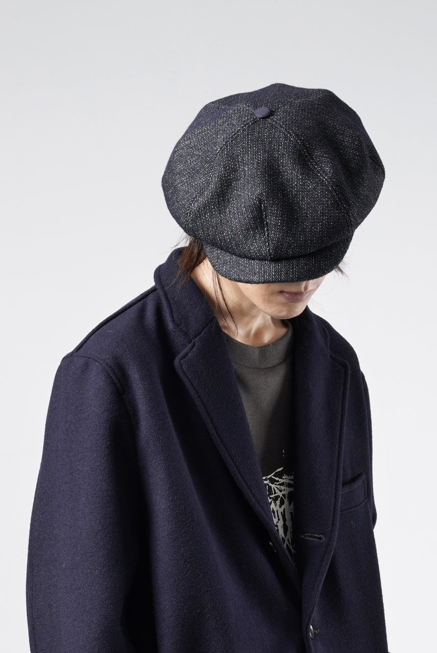 画像をギャラリービューアに読み込む, BROWN'S BEACH BBJ-032 WORKER CASQUETTE (NAVY BLUE)
