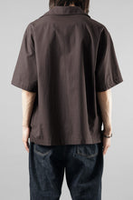 画像をギャラリービューアに読み込む, entire studios SS OPEN COLLAR SHIRT (BRUNETTE)