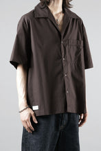画像をギャラリービューアに読み込む, entire studios SS OPEN COLLAR SHIRT (BRUNETTE)