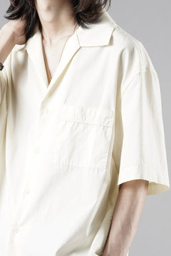 画像をギャラリービューアに読み込む, entire studios SS OPEN COLLAR SHIRT (OFF WHITE)