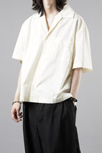 画像をギャラリービューアに読み込む, entire studios SS OPEN COLLAR SHIRT (OFF WHITE)