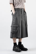 画像をギャラリービューアに読み込む, F/CE. TWIST POLYESTER WIDE SHORTS (GREY)