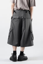 画像をギャラリービューアに読み込む, F/CE. TWIST POLYESTER WIDE SHORTS (GREY)