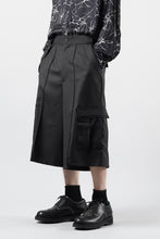 画像をギャラリービューアに読み込む, F/CE. TWIST POLYESTER WIDE SHORTS (BLACK)
