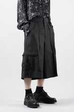 画像をギャラリービューアに読み込む, F/CE. TWIST POLYESTER WIDE SHORTS (BLACK)