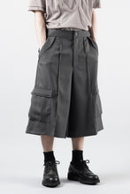 画像をギャラリービューアに読み込む, F/CE. TWIST POLYESTER WIDE SHORTS (GREY)