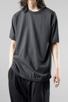 Load image into Gallery viewer, FULLCOUNT FLAT SEAM HEAVY WEIGHT S/S T SHIRT / ORIGINAL 30/2 TIGH TENSION JERSEY (INK BLACK)