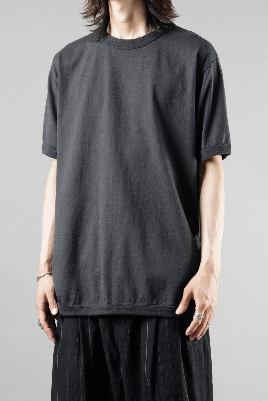 Load image into Gallery viewer, FULLCOUNT FLAT SEAM HEAVY WEIGHT S/S T SHIRT / ORIGINAL 30/2 TIGH TENSION JERSEY (INK BLACK)