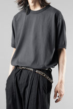 Load image into Gallery viewer, FULLCOUNT FLAT SEAM HEAVY WEIGHT S/S T SHIRT / ORIGINAL 30/2 TIGH TENSION JERSEY (INK BLACK)