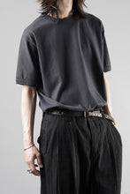 Load image into Gallery viewer, FULLCOUNT FLAT SEAM HEAVY WEIGHT S/S T SHIRT / ORIGINAL 30/2 TIGH TENSION JERSEY (INK BLACK)