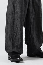 画像をギャラリービューアに読み込む, KLASICA "GL GOSSE-NN" RE DESIGNED BARREL TROUSERS / "NANAKO" WOVEN OXFORD (GREY)