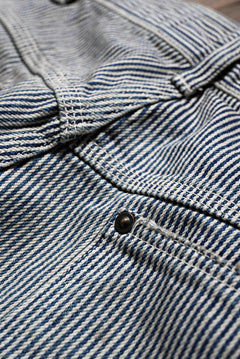 画像をギャラリービューアに読み込む, FULLCOUNT x N/07 x LOOM exclusive STRAIGHT PAINTER TROUSERS (HICKORY STRIPE)