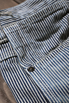 画像をギャラリービューアに読み込む, FULLCOUNT x N/07 x LOOM exclusive STRAIGHT PAINTER TROUSERS (HICKORY STRIPE)