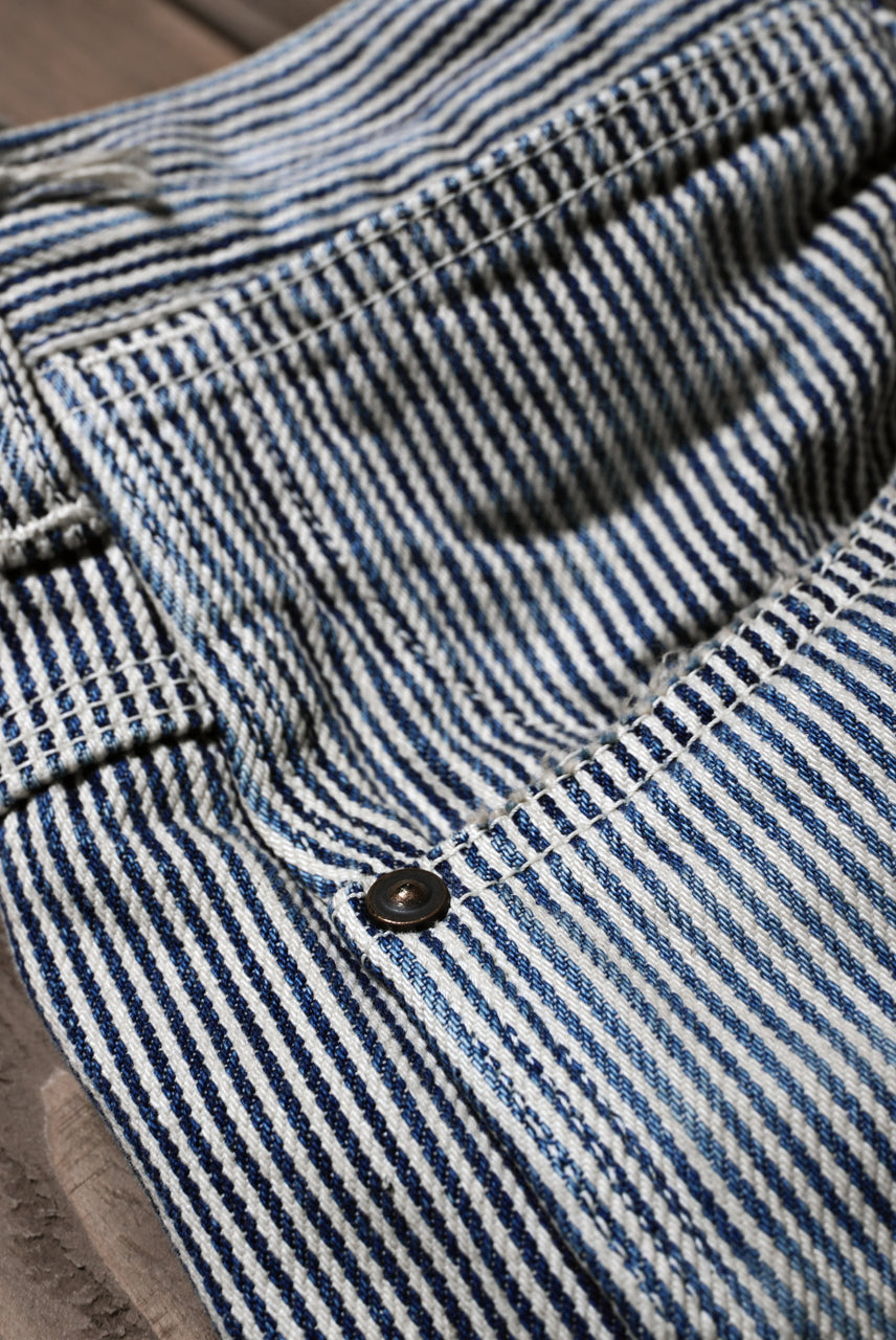 画像をギャラリービューアに読み込む, FULLCOUNT x N/07 x LOOM exclusive STRAIGHT PAINTER TROUSERS (HICKORY STRIPE)