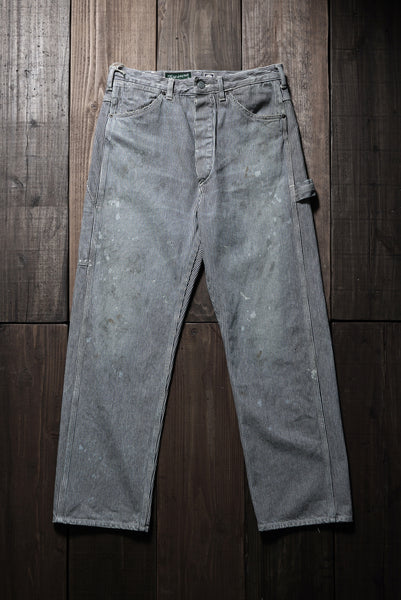 FULLCOUNT x N/07 x LOOM exclusive STRAIGHT PAINTER TROUSERS (HICKORY STRIPE)