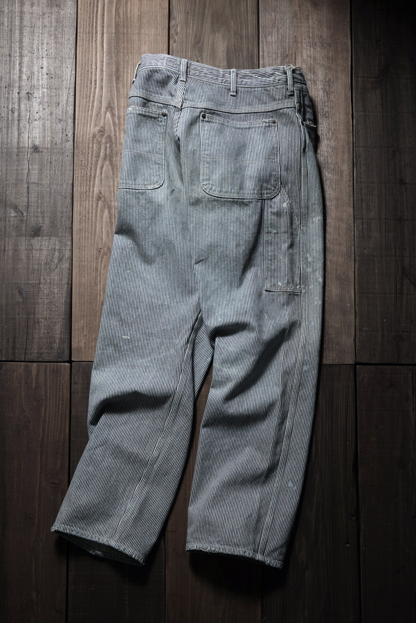 画像をギャラリービューアに読み込む, FULLCOUNT x N/07 x LOOM exclusive STRAIGHT PAINTER TROUSERS (HICKORY STRIPE)