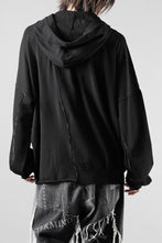 Load image into Gallery viewer, ISABEL BENENATO Viscose Knit Patch Hoodie (BLACK)