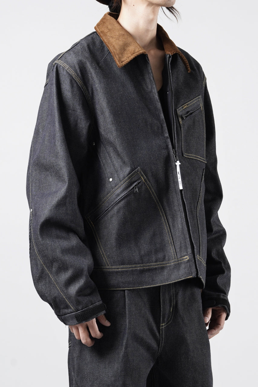 Load image into Gallery viewer, F/CE. × Lee 91-B MODULAR COVERALL JACKET / CORDURA® DENIM (INDIGO)