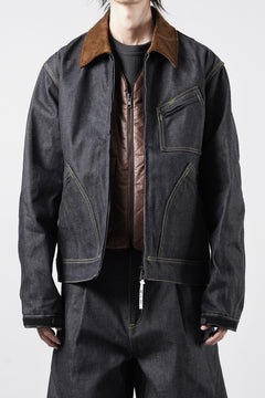 Load image into Gallery viewer, F/CE. × Lee 91-B MODULAR COVERALL JACKET / CORDURA® DENIM (INDIGO)