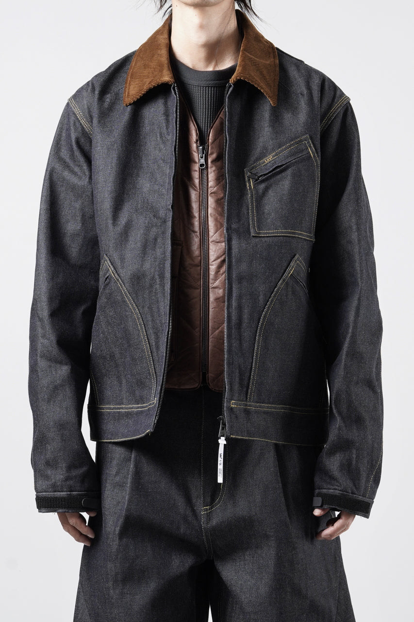 Load image into Gallery viewer, F/CE. × Lee 91-B MODULAR COVERALL JACKET / CORDURA® DENIM (INDIGO)