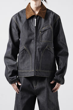 Load image into Gallery viewer, F/CE. × Lee 91-B MODULAR COVERALL JACKET / CORDURA® DENIM (INDIGO)